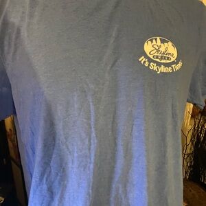 Source Unknown Blue Skyline Crew T-Shirt